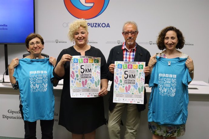 Carrera solidaria de ATECE Gipuzkoa