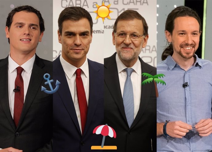 ¿Dónde Veranean Los Candidatos A Presidente De España? ¿Con Cuál Te Quedas?