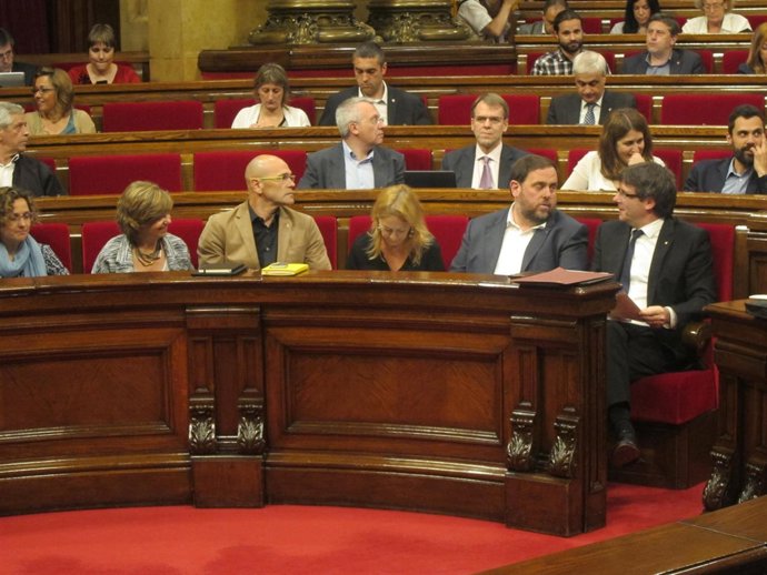 JxSí en el pleno del Parlament