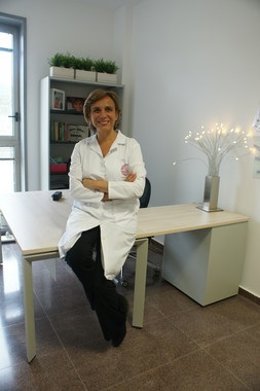 Marta Garaulet en su despacho del Edificio LAIB