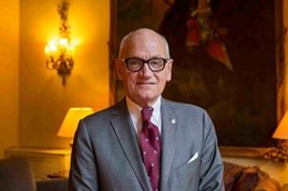 El presidente dela Academia Catalana de Gastronomía y Nutrición, C.Vilarrubí