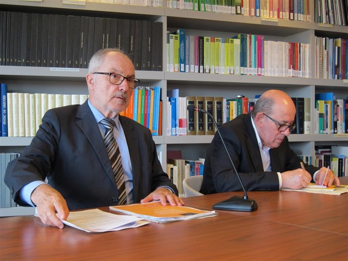 Rafael Ribó y Francesc Vendrell