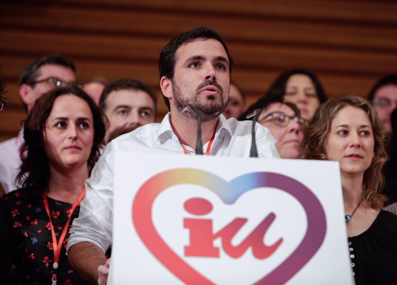 Alberto Garzón, coordinador de Izquierda Unida