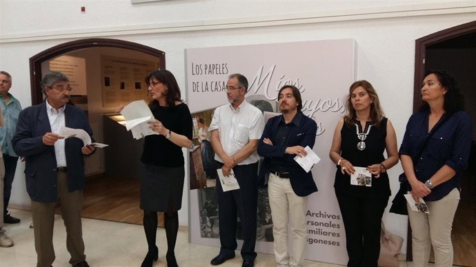Presentación del proyecto 'Los papeles de casa' en Huesca