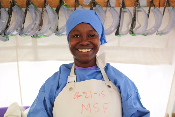MSF durante el brote de ébola