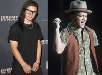 Skrillex está trabajando en música "diferente" con Bruno Mars