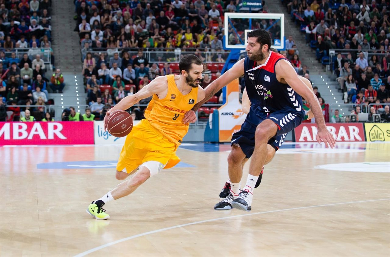 LABORAL KUTXA BASKONIA - FC BARCELONA LASSA, Carlos Arroyo. 