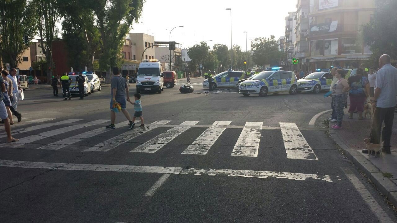 Accidente mortal en la Ronda de Tamarguillo de Sevilla