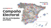 (MAPA) Así va a ser la campaña electoral de los principales líderes políticos