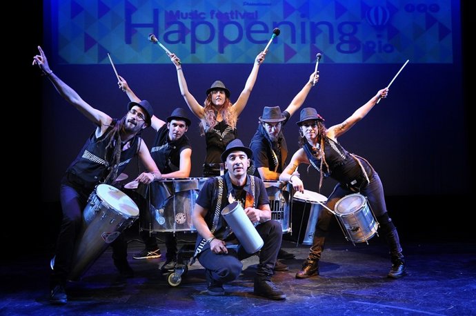 Batucada Por San Antonio De La Florida Happening Rio