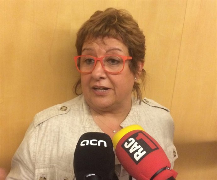 La consellera de Trabajo, Asuntos Sociales y Familias, Dolors Bassa