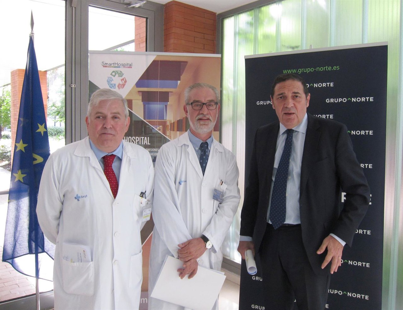 Alfonso Montero, Miguel Ángel Sánchez y Antonio María Sáez Aguado