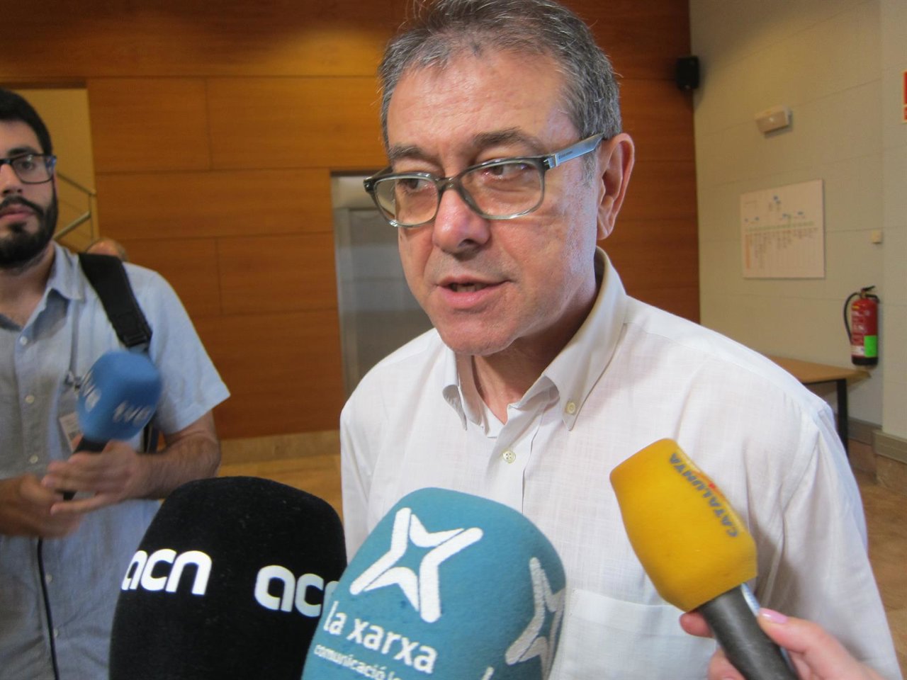 El jefe de sismología del ICGC, Xavier Goula