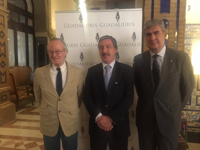 El exministro Josep Piqué en unas jornadas de  Guadaliuris en Sevilla