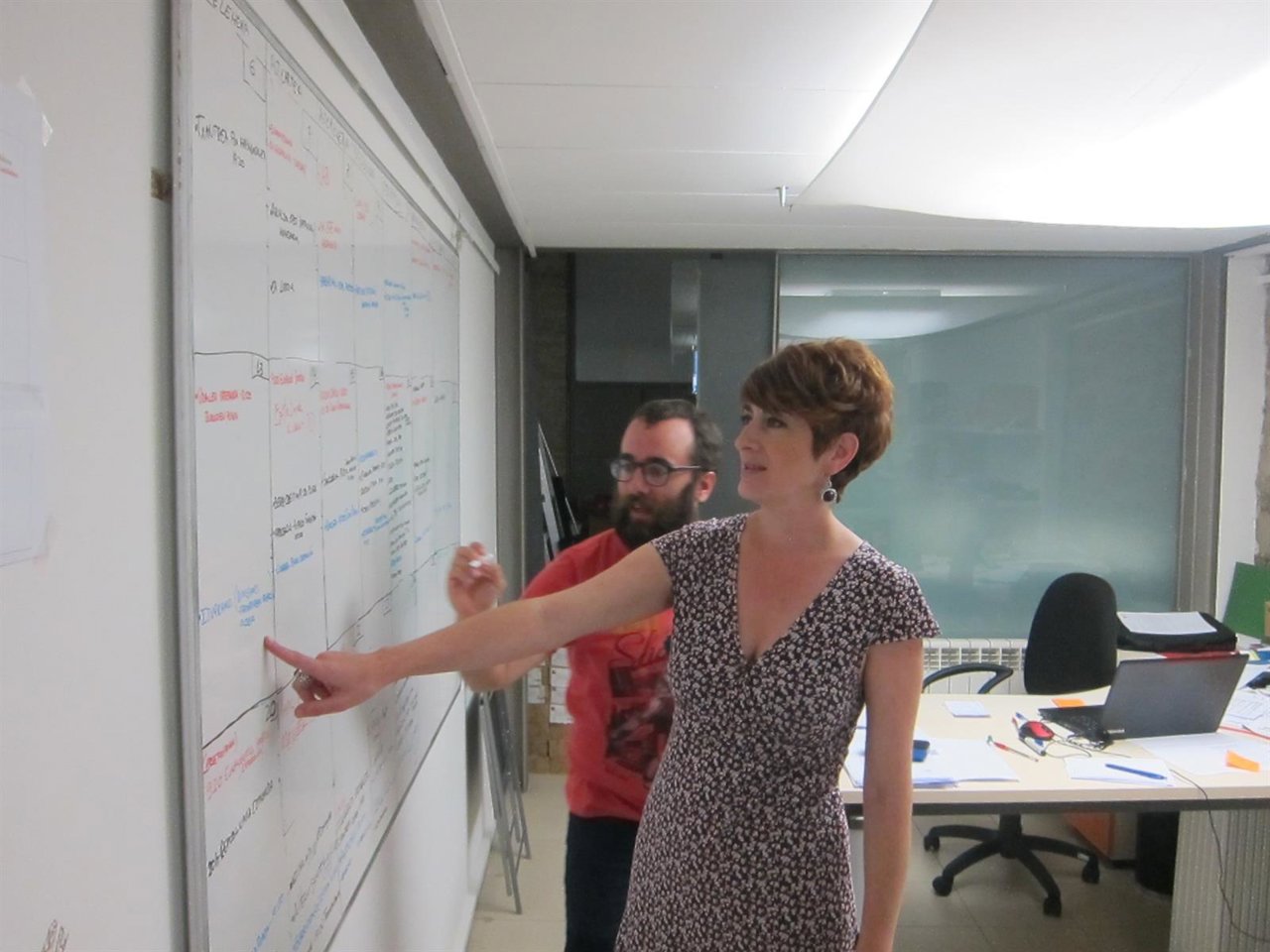 Bakartxo Ruiz repasa la agenda de actos de la campaña electoral de EH Bildu