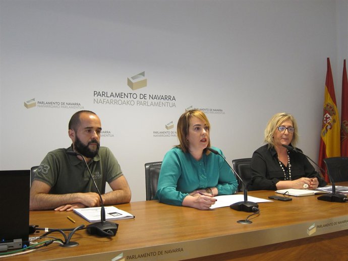 Presentación del Plan de Igualdad del Parlamento de Navarra.