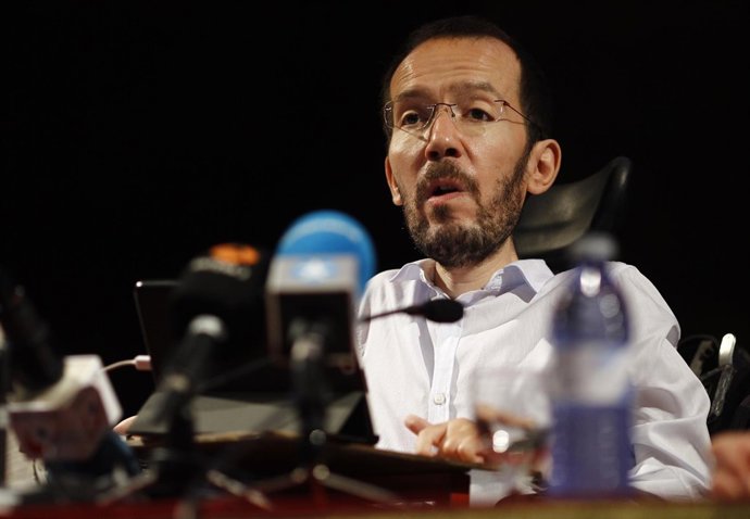El secretario de Organización de Podemos, Pablo Echenique