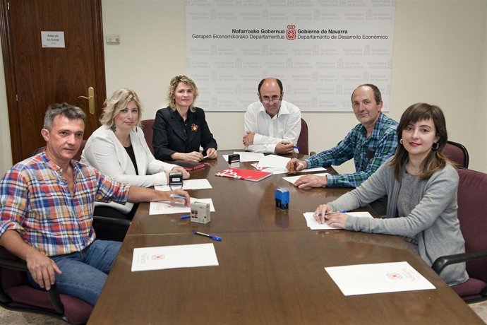 Representantes de los socios del proyecto