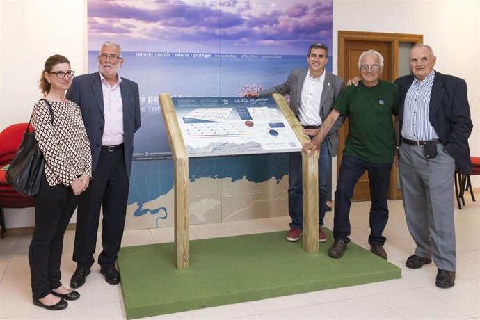 Presentación de un curso sobre el parque Costa Quebrada