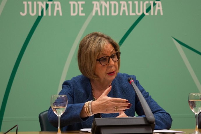 La consejera andaluza de Educación, Adelaida de la Calle