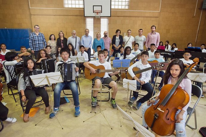 Alumnos del colegio Vázquez de Mella-Bayonne