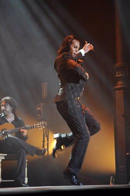 Farruquito En Su Actuación En El Festival Del Cante De Las Minas