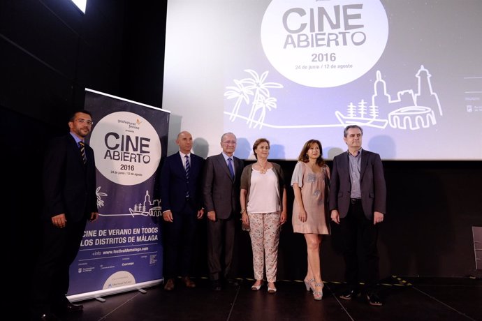 Presentación de programación de Cine Abierto 2016