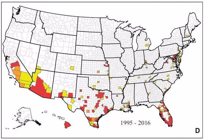 Mapa presencia zika