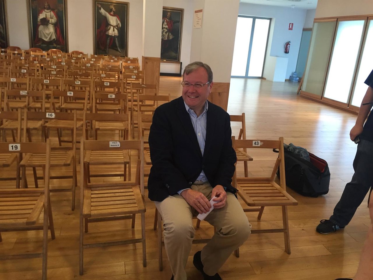 Antonio Silván, alcalde de León. 