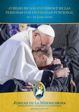 Cartel anunciador del jubileo de enfermos. 