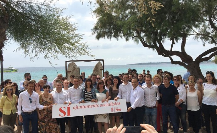 Acto de campaña del PSIB con Ayuntamientos socialistas