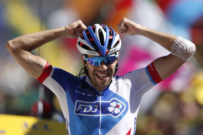 El ciclista francés Thibaut Pinot