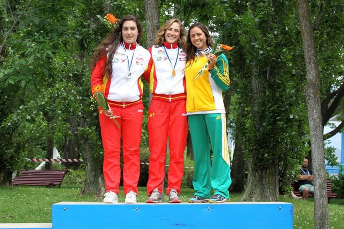 Núria Vilarrubla Miren Lazcano oro plata Copa del Mundo de Canoe Slalom
