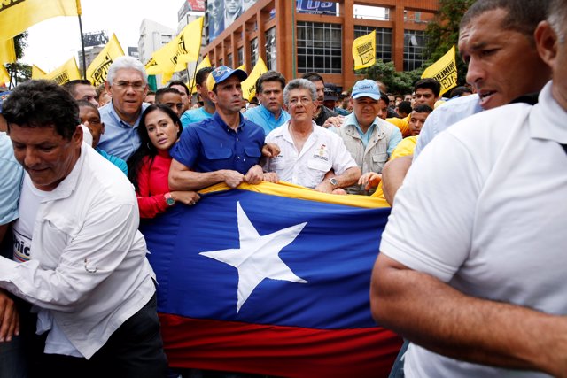 El opositor Henrique Capriles