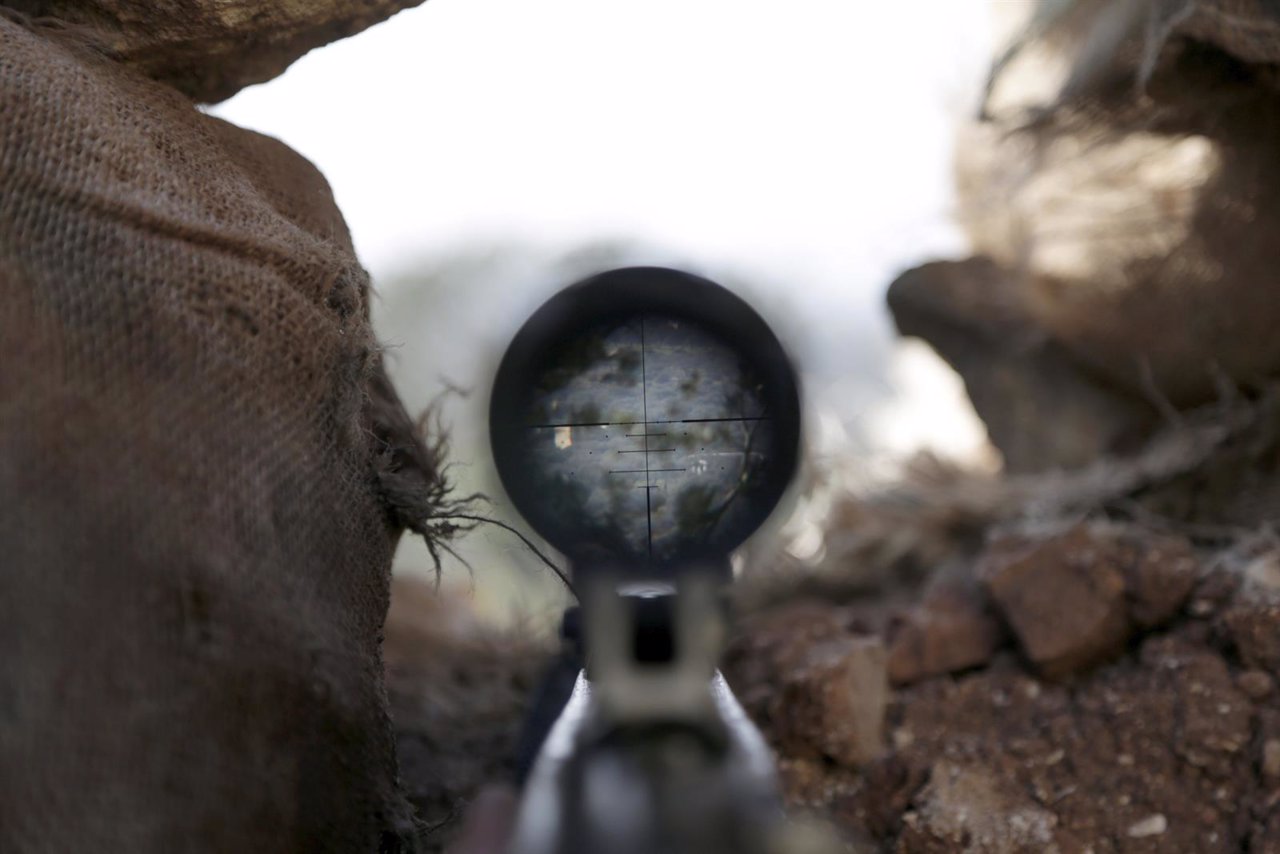Francotirador en Siria