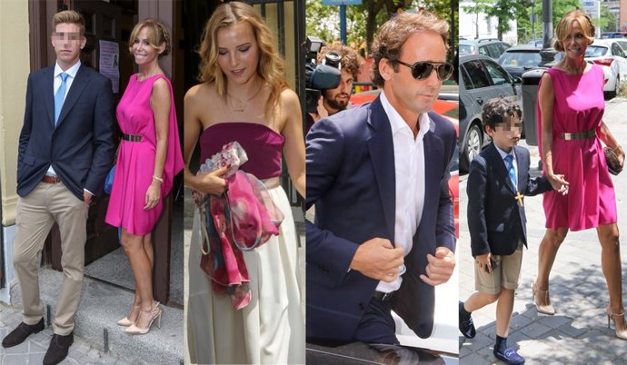 Anna Barrachina: una más comunión hijo Lara Dibildos y Álvaro Muñoz Escassi