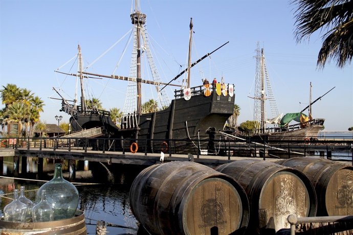 Muelle de las Carabelas. 