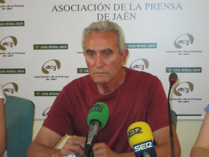 Diego Cañamero en la rueda de prensa