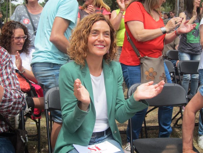 La candidata del PSC por Barcelona en las elecciones generales, Meritxell Batet