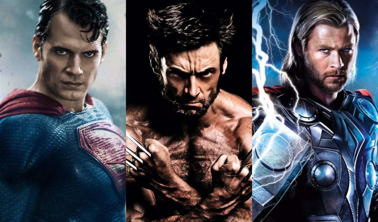 Superman, Lobezno y Thor