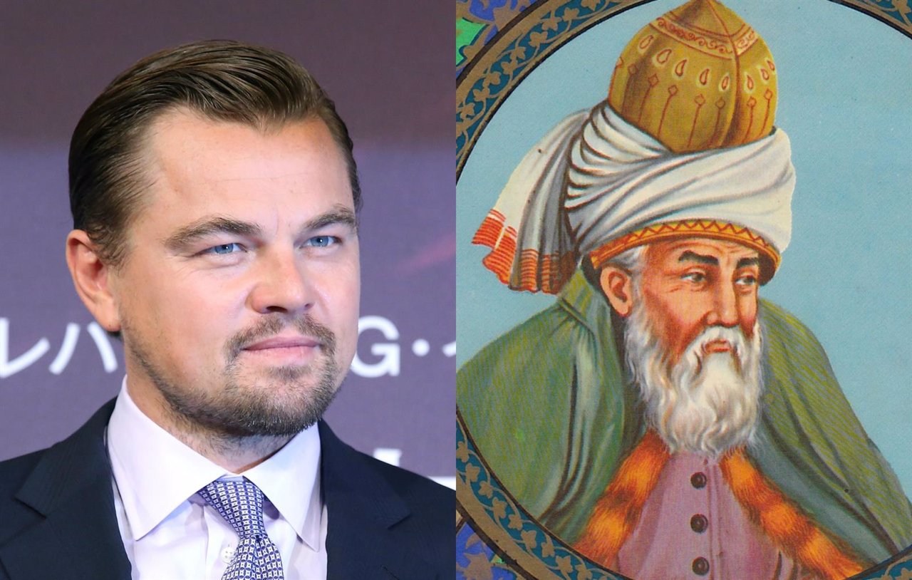 Leonardo DiCaprio y el poeta Rumi