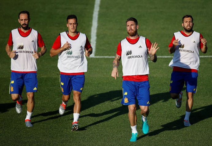 El internacional español Sergio Ramos