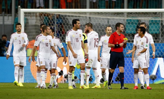España cae ante Holanda en el Mundial