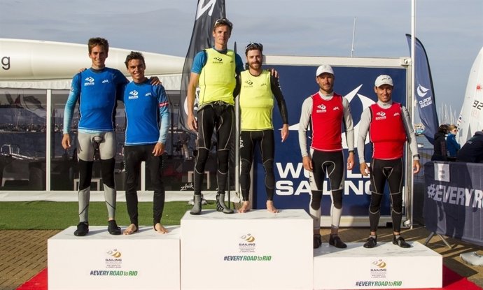 Jordi Xammar y Joan Herp se cuelgan la plata en Weymouth