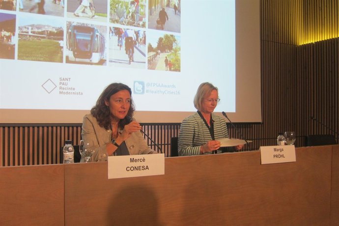 Mercè Conesa y Marga Pröhl
