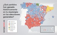 ¿Qué partidos han ganado históricamente en tu municipio en las elecciones generales?