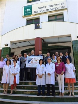 Cupón de la ONCE dedicado a la donación de sangre