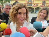 26J.- Meritxell Batet (PSC): el referéndum unilateral sería "volver al pasado"
