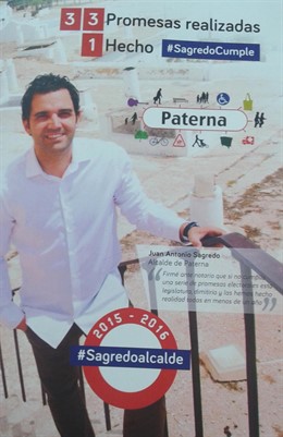 Sagredo cumple sus 33 promesas en su primer año