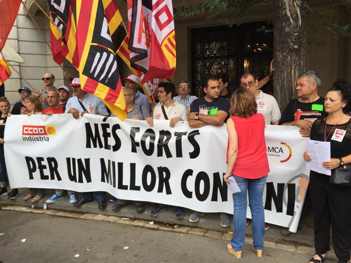 Concentració Sindicalista